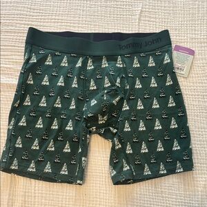 Tommy John Spruce Tree Underwear Men’s Medium NWT